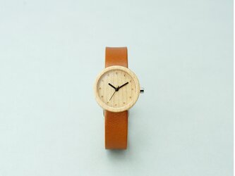 Maple (size S) × Honey (Organic Swedish Leather)の画像