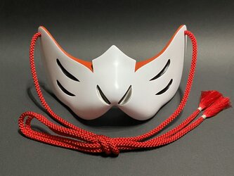 狐面 Half（白）の画像