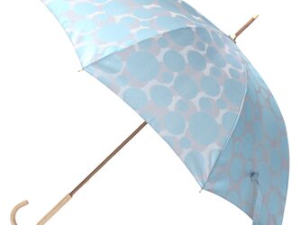 【雨傘】ノルディックジャカード バブル ブルーの画像