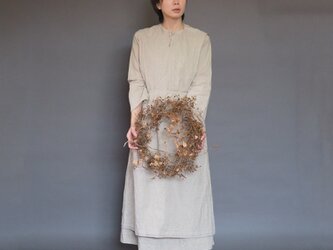 【受注制作】トラディショナルアーミッシュドレス◇好きな色を選べる *コットンリネン素材*の画像