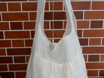 ★sele　大きなショッピングバック(コットン地）の画像