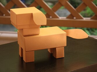 ワークキット〜箱で作る動物・犬〜の画像