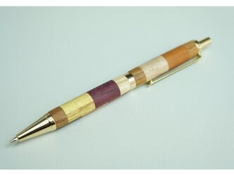 寄木のシャープペンシル・チェックの画像