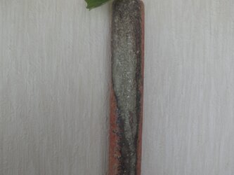 自然釉焼締め一輪挿し(B)の画像