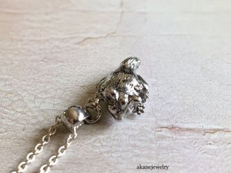甘えん坊のフクロモモンガのネックレスの画像