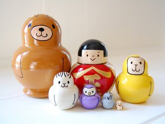 ●金太郎●マトリョーシカ●仲良し７人衆［１６］の画像