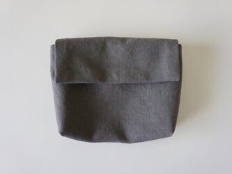 きちんとポーチ L  / smokygrayの画像