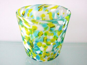 彩グラス（Blue & yellow02）の画像