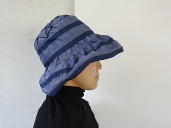 小さくなって洗えるグログラン帽子　...9734、9735の画像