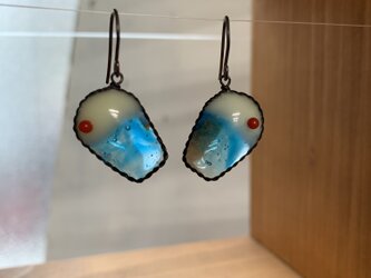 クリームソーダのピアスの画像