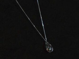moonアロマネックレス しずく [SV925ニッケルフリーロジウムメッキ(カット有り)]の画像
