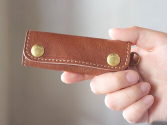 【単品販売】本革 ハンドル カバー 持ち手カバー  茶2  重さ軽減/汚れ防止 エコバック キャンバス バッグ が おしゃれ にの画像