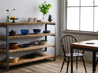 [造船古材] 収納棚：Vintage Shelf（※オーダーメイド対応可）【受注生産】の画像