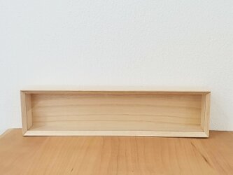桐のカトラリーケースの画像