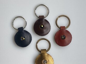 キーホルダー　〇  丸の画像