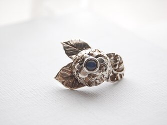 紫陽花（ブルーメノウ）の指輪［SILVER950］の画像