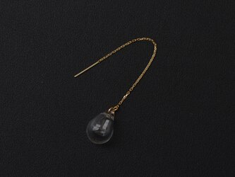 アロマピアス しずく クリア チェーンタイプ K18YG [18金イエローゴールド]の画像