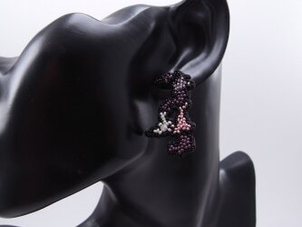 『地図モチーフのアクセサリー/ピアス』Nagasakiの画像