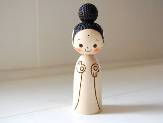 ［conocokeshi］仏像こけし＊阿弥陀様［１６１］の画像