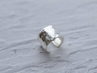 《受注制作》Water surface ear cuffテクスチャーイヤーカフ silver925の画像