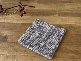 Coaster[リネン手織りコースター] 栗色の画像