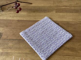 Coaster[リネン手織りコースター] 藤色の画像