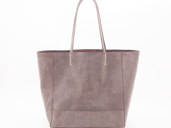 cowleather machi L tote（Tモロー）/牛革/伊タンニン/T029の画像