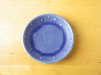 星模様の小皿＊青の画像