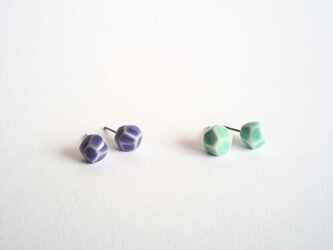 とうきのピアス(blue stone)の画像