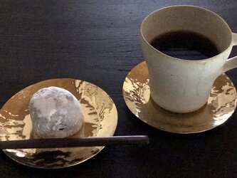 真鍮の茶托 01の画像