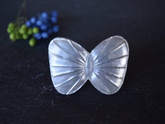 ブローチ(銀彩) 蝶-1の画像