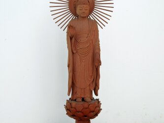 仏像1-10　阿弥陀如来立像（補修品）の画像