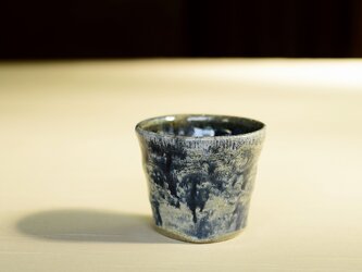 流れる模様のカップ　iFw-018の画像