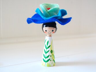 ＊あなたの為に咲く花＊指人形・hand puppet［６７］の画像