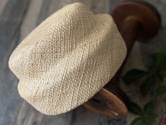 夏帽　switch beret／naturalの画像