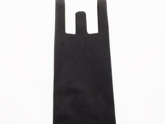 register bag（黒/アルカンタラ）レジ袋/人工皮革/rb001の画像