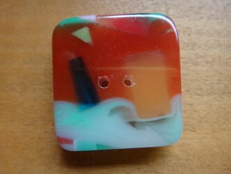 四角カラフル釦⑥の画像
