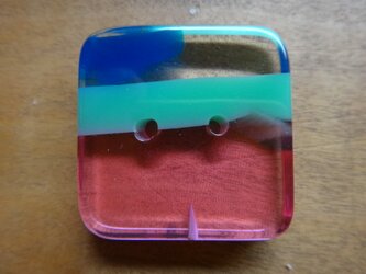 四角カラフル釦⑦の画像