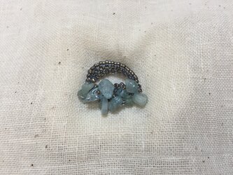 f-ringアクアマリンのリングの画像