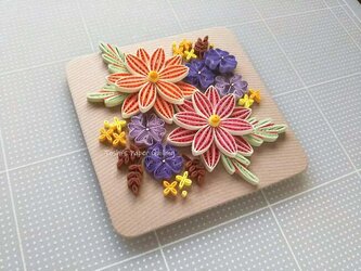 ペーパークイリング キット：秋色の花集めの画像