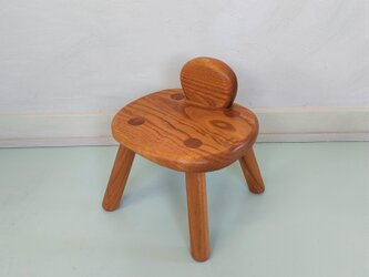 栗の子供椅子　NO.02の画像