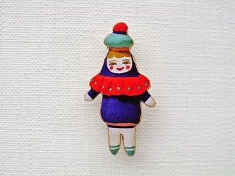道楽者ブローチの画像