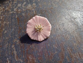 花のbroach（ミヤコワスレ)ピンクの画像