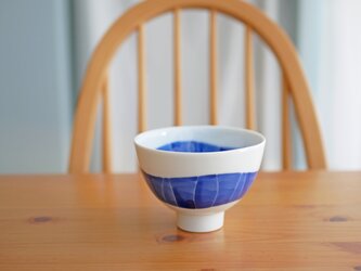 ブルーウェーブ　お茶碗　（中）の画像