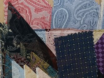正絹西陣織ネクタイ地ハギレセット003の画像