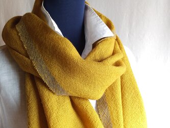 手織りストール　～wool～の画像