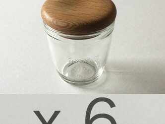 (受注制作)モロゾフのプリンを食べた後にwood cap Wを6sの画像