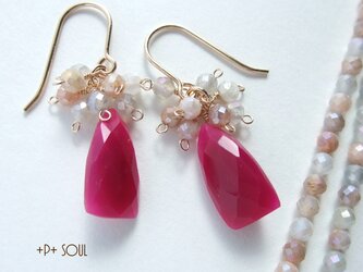 14kgf nail-candleピアス 【FC-482P】の画像