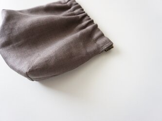 SIMPLE POUCH / smokybrownの画像