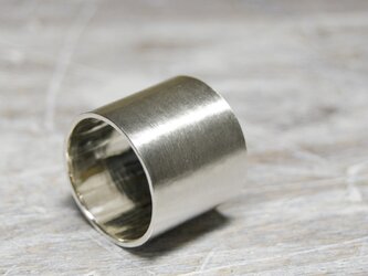 つや消し シルバーフラットリング 18.0mm幅 マット｜SILVER RING｜361の画像